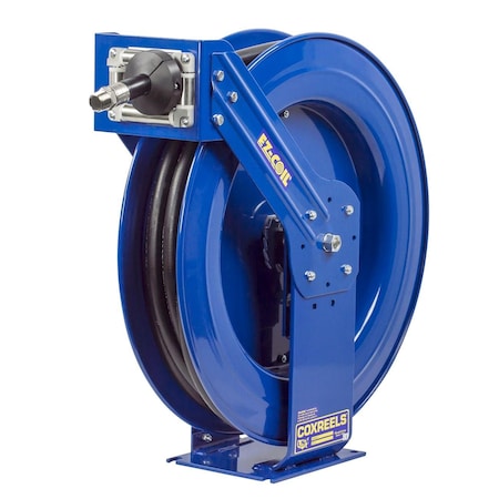 Coxreels Hose Reel, T-DEF Reels, 3/4 Inch ID, 1 1/8 Inch OD, 50 ft L EZ-TSH-550-DF-BBX